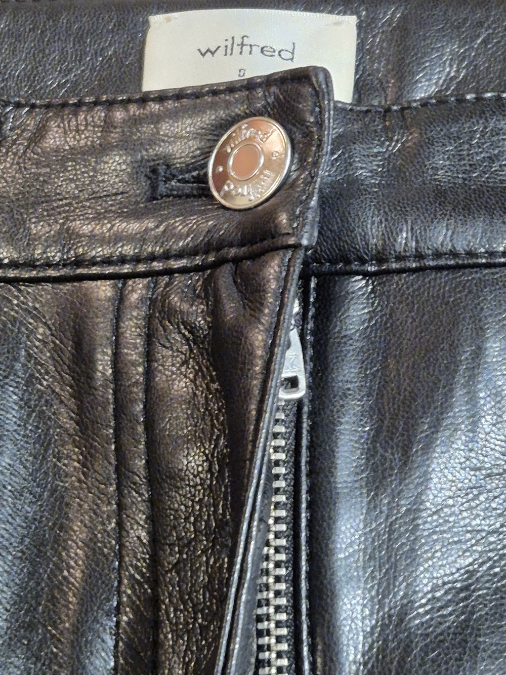 Wilfred Aritizia Black Pants Sz 0 - Picture 7 of 14